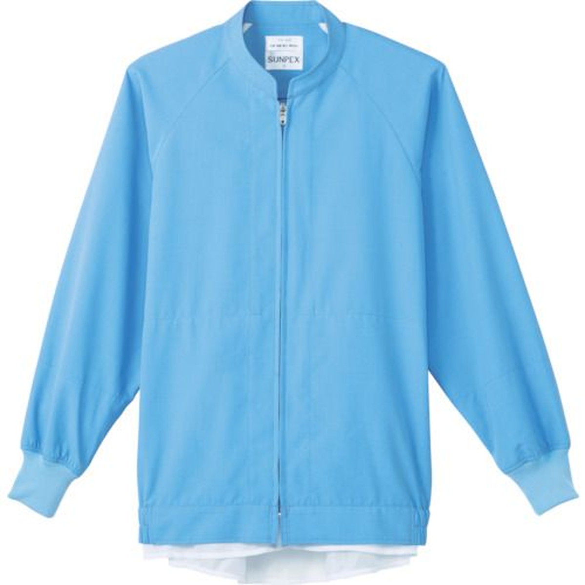 【期間限定!対象商品P2～20倍】 サンペックス　クールフリーデ男女兼用長袖ジャンパー　サックス　ＬＬ　1着 (CD620LL)