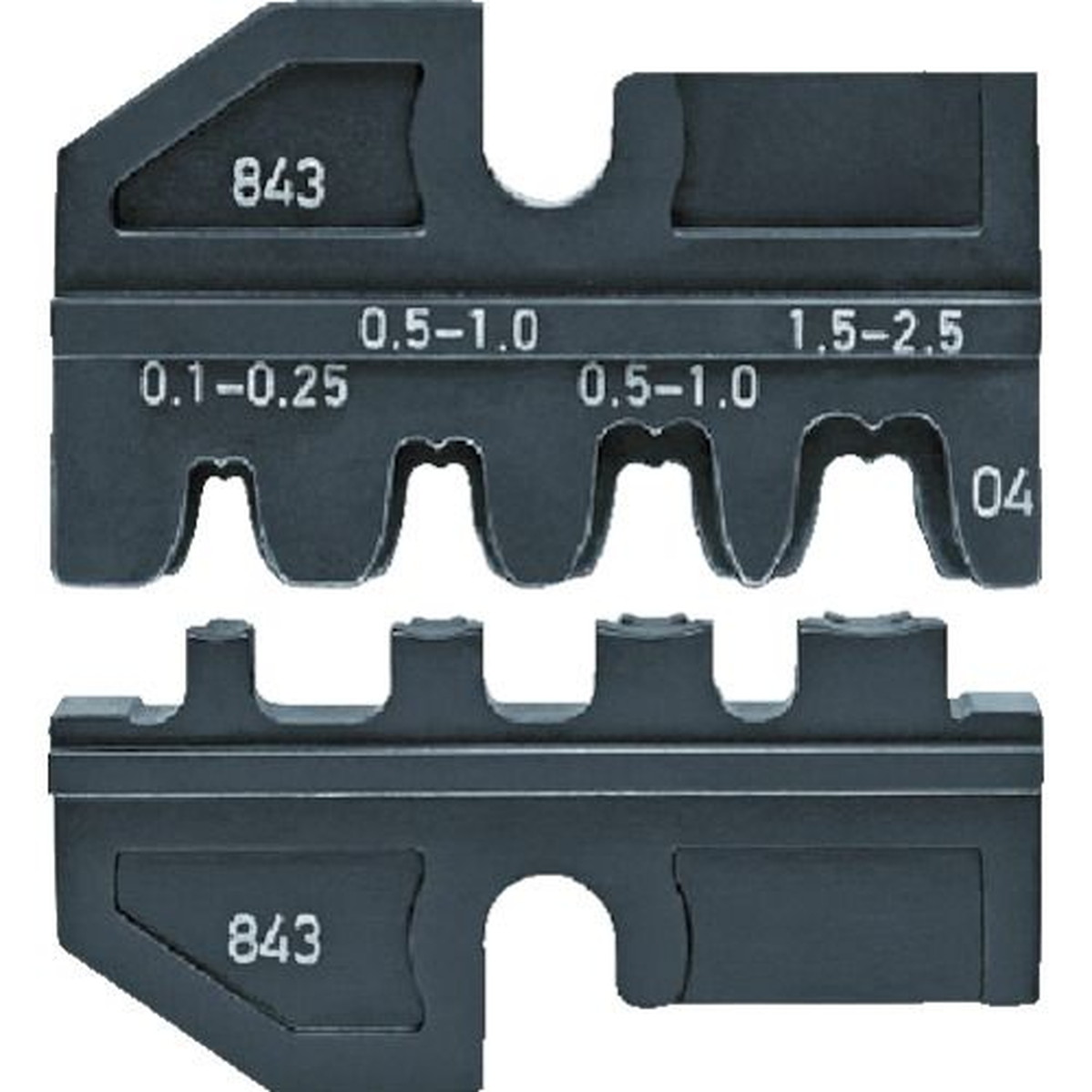 【期間限定!対象商品P2～20倍】 ＫＮＩＰＥＸ　９７３９－１３　交換用ダイス（９７３３－０１／９７３３－０２用）　1Ｓ (973913)
