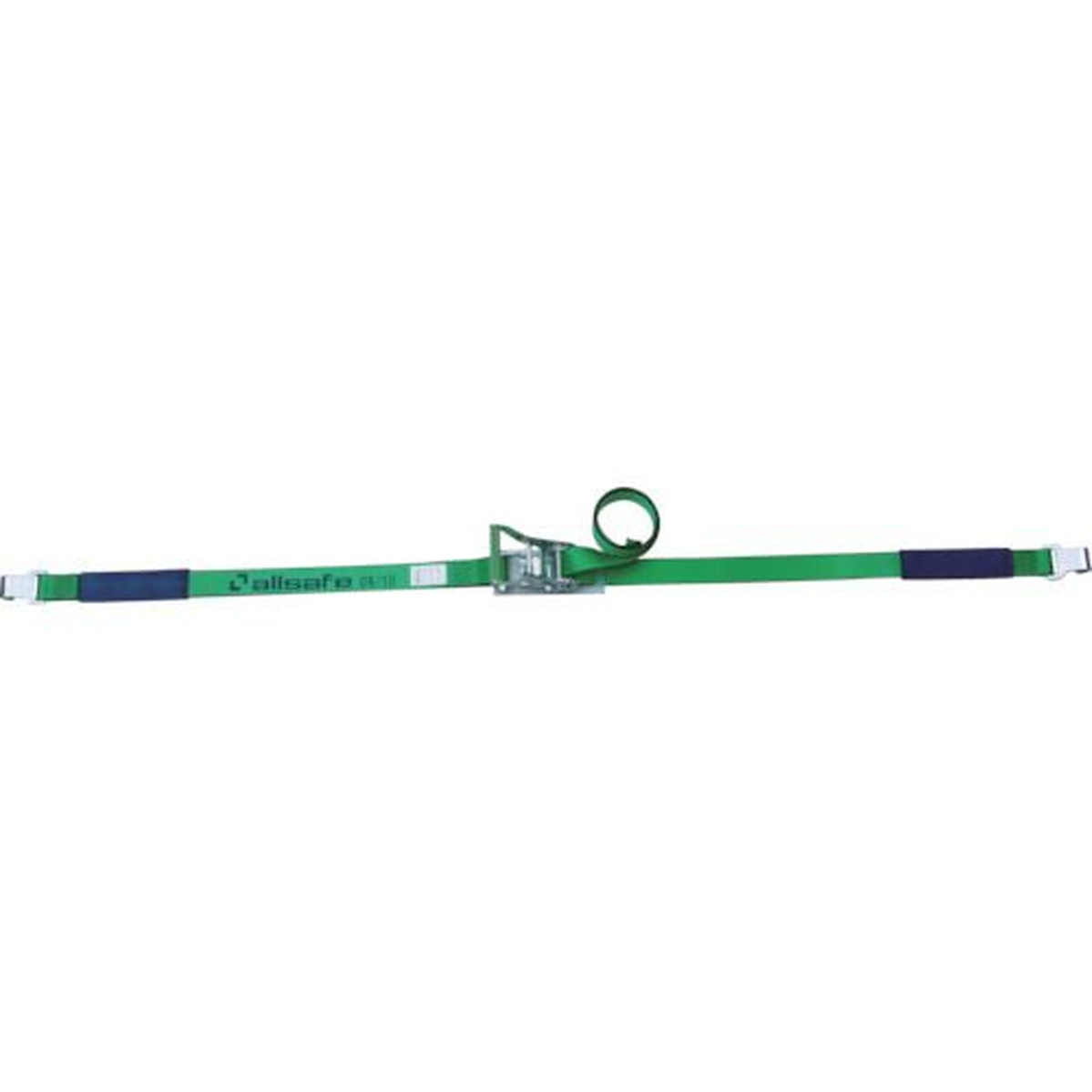 【期間限定!対象商品P2～20倍】 ａｌｌｓａｆｅ　ラッシングベルト　ラチェット式フラットフック重荷重　1台 (R5FH17)