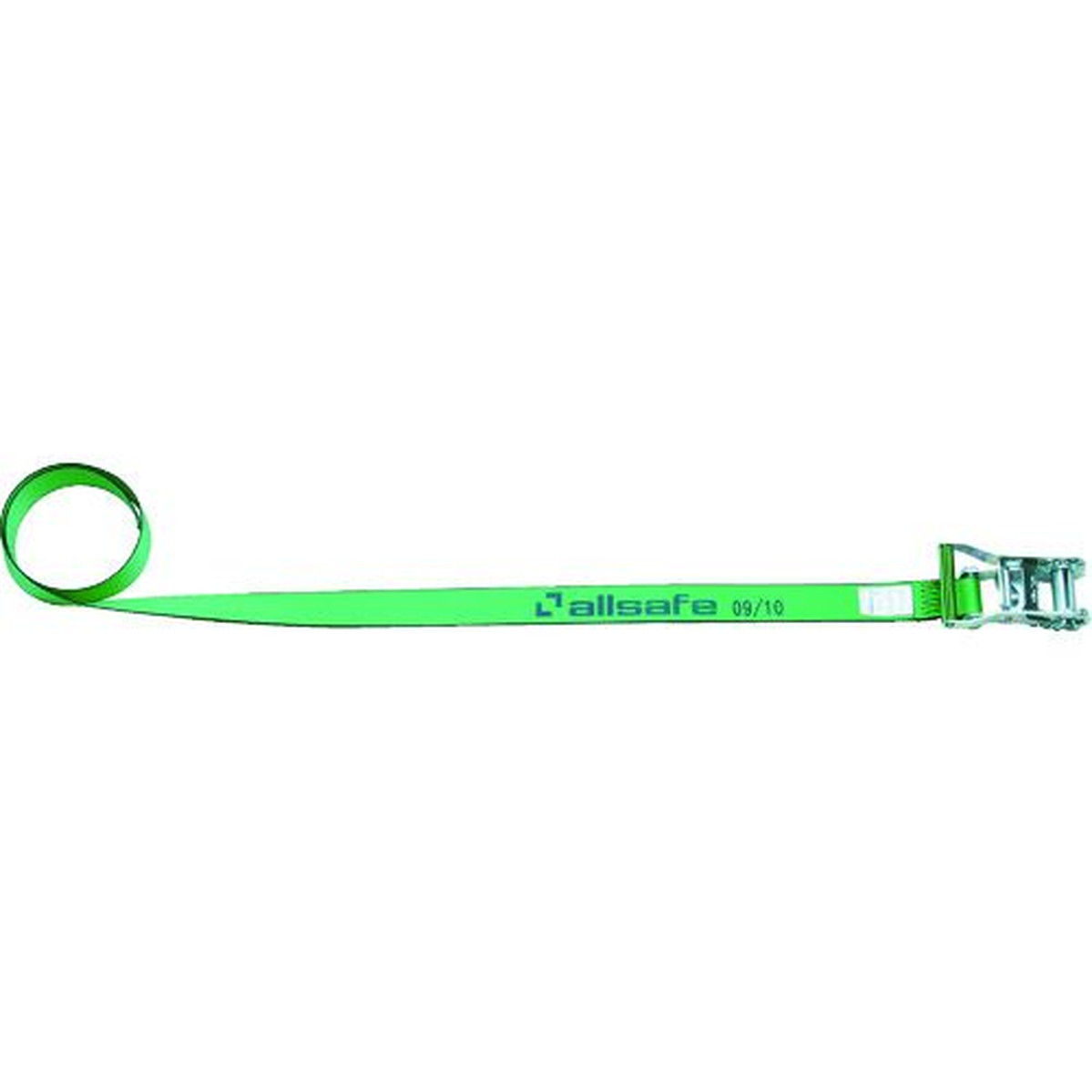 【期間限定!対象商品P2～20倍】 ａｌｌｓａｆｅ　ラッシングベルト　ラチェット式ラウンド仕様重荷重　1台 (R5R5) 8,300円