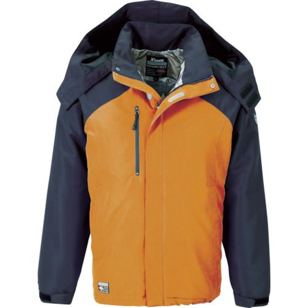 【SS制限事項 38万商いもの以上10%OFF】 ＸＥＢＥＣ ２３２軽銀蓄熱上衣 オレンジ色 ＳＳ 1着 (23282SS)