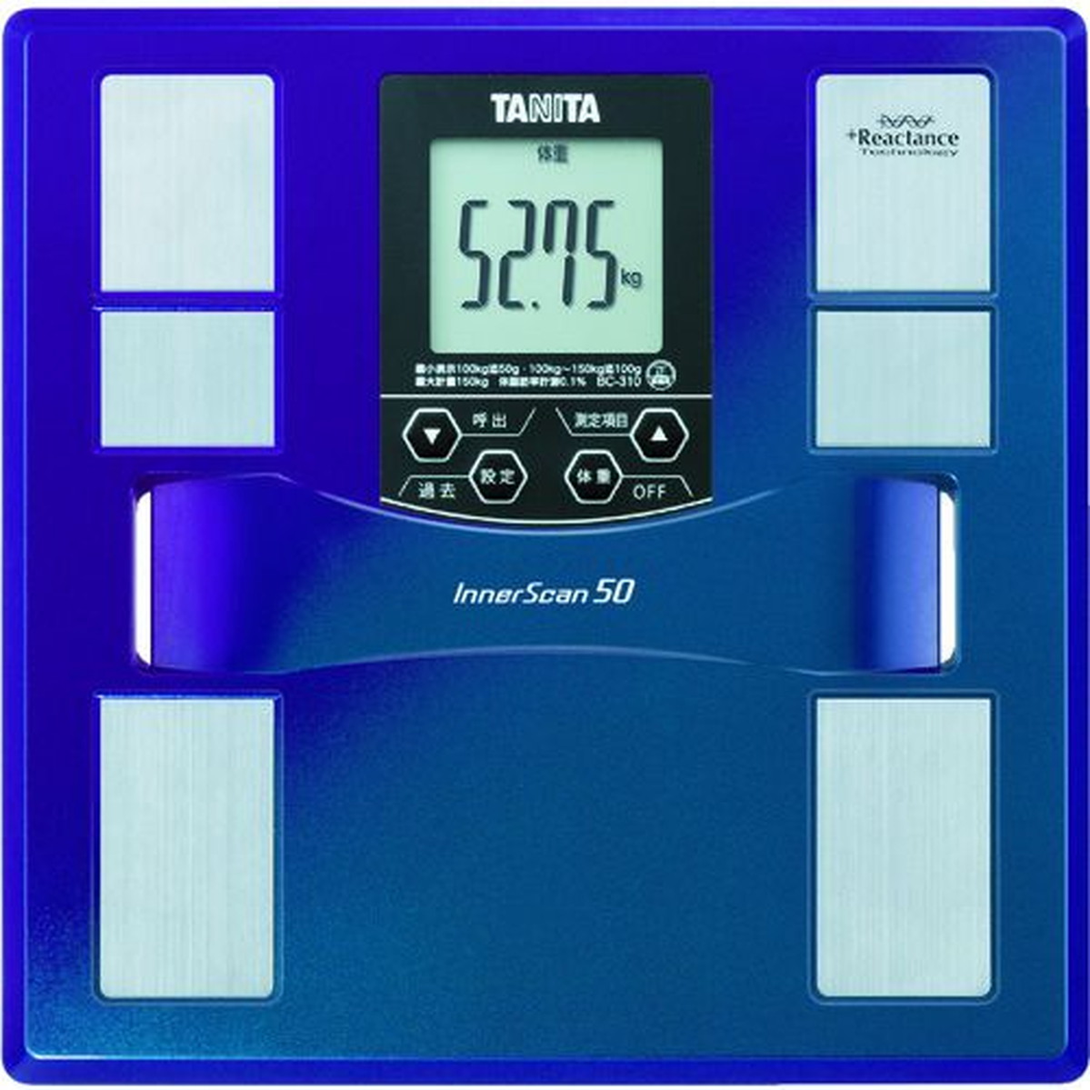 【SS押さえる 38万商いもの以上10%OFF】 ＴＡＮＩＴＡ 体組み上げる計 下穿き走査５０ ＢＣ‐３１０‐ＢＬ 1台 (BC310BL)