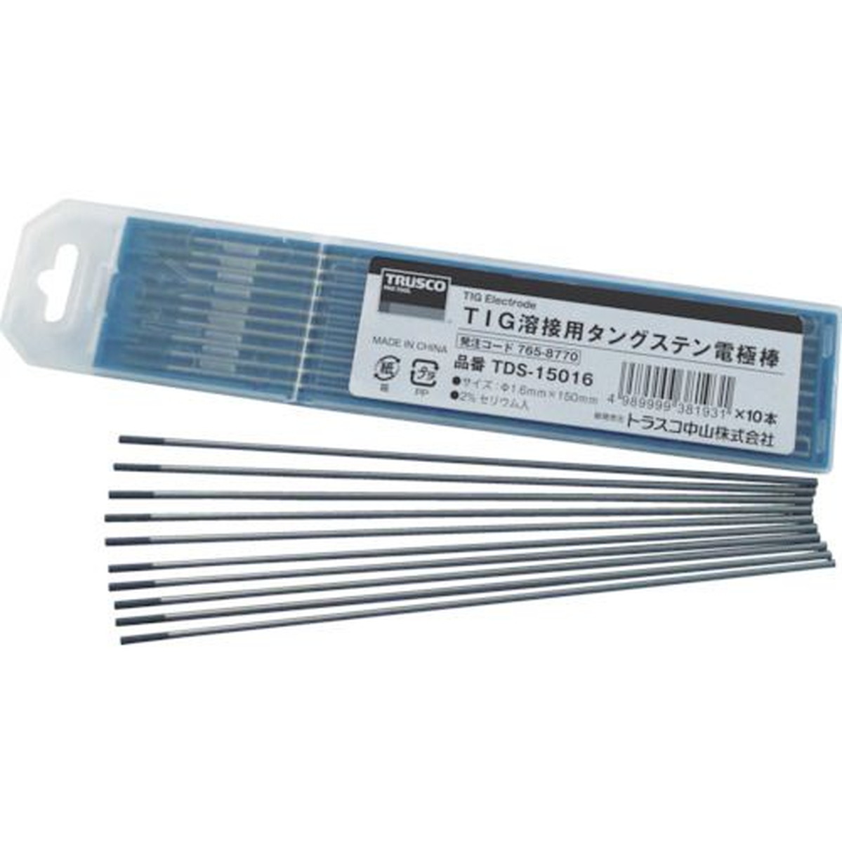 限定価格セール ｔｒｕｓｃｏ タングステン電極棒 ２ セリア入 F３ ２ １５０ｌ 10本w 希少 Www Estelarcr Com