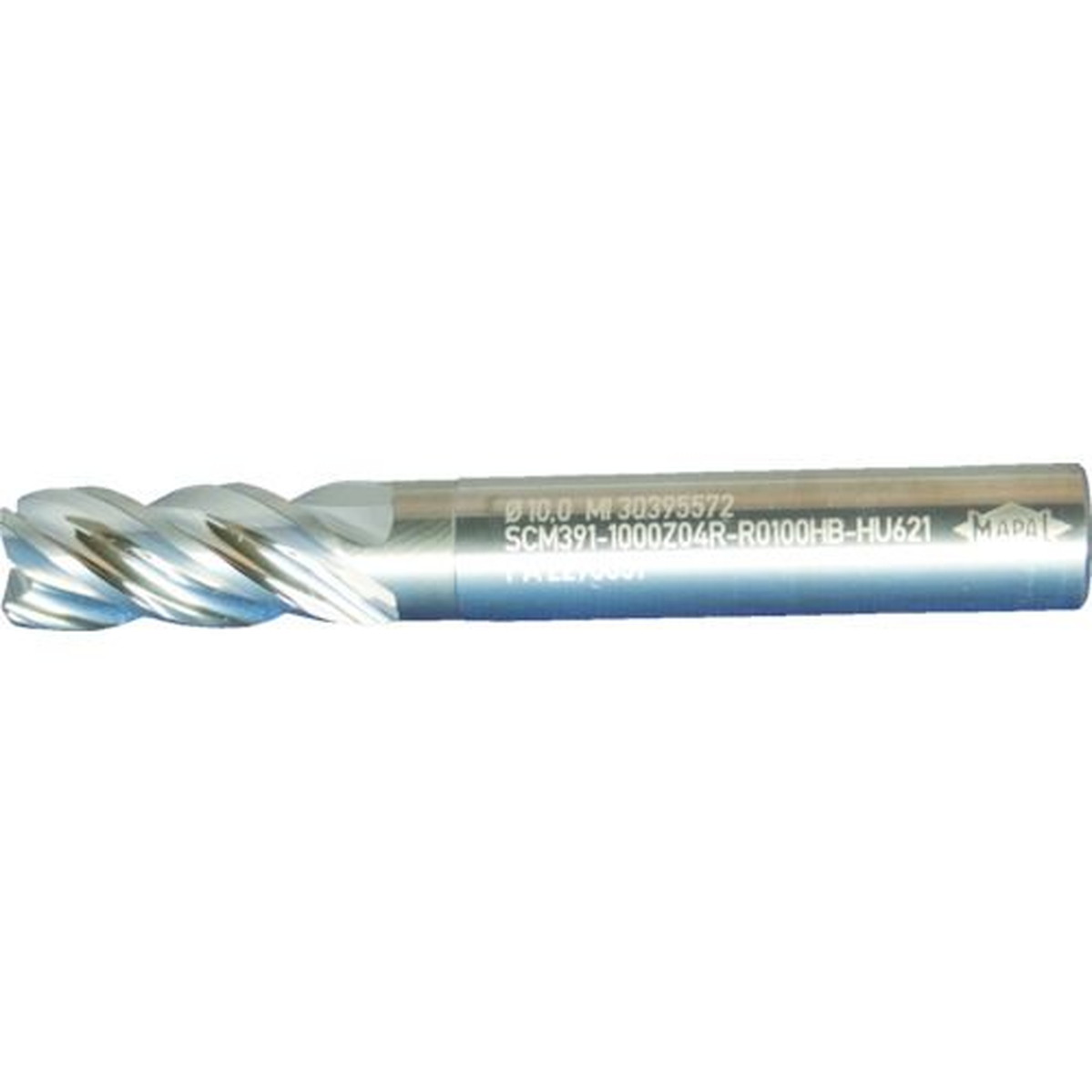 【SS制限事項 38万商いもの以上10%OFF】 ＭＡＰＡＬ 超硬ラジアスエンドミル Ｐｅｒｆｏｒｍａｎｃｅ－Ｅｎｄｍｉｌｌ－Ｔｉｔａｎ ４枚刃 内部的燃料補給 刃径２０粍 刃長４１粍 全長１０４粍 シャンク径２０粍 1本 (SCM391J2000Z04RR0200HAHU621)