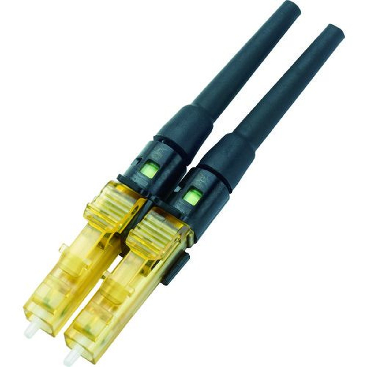 【期間限定!対象商品P2～20倍】 ＰＡＮＤＵＩＴ 研磨済みＬＣ光コネクタ デュプレックス ＯＭ２ 1個 (FLCDMC5BLY)