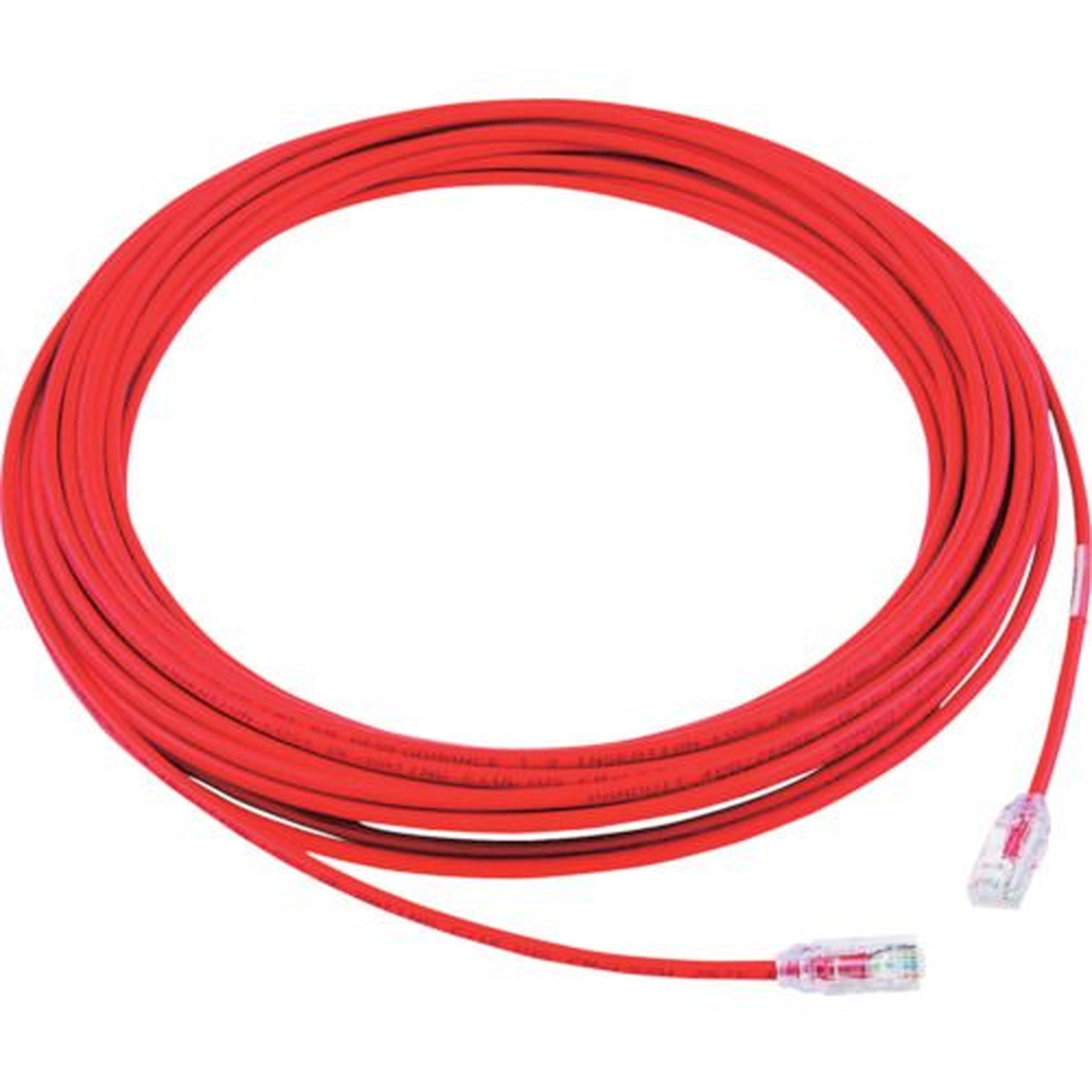 【SS押さえる 38万商いもの以上10%OFF】 ＰＡＮＤＵＩＴ 科目６Ａ細径パッチコード １５ｍ 赤 ＵＴＰ２８Ｘ１５ＭＲＤ 1本 (UTP28X15MRD)