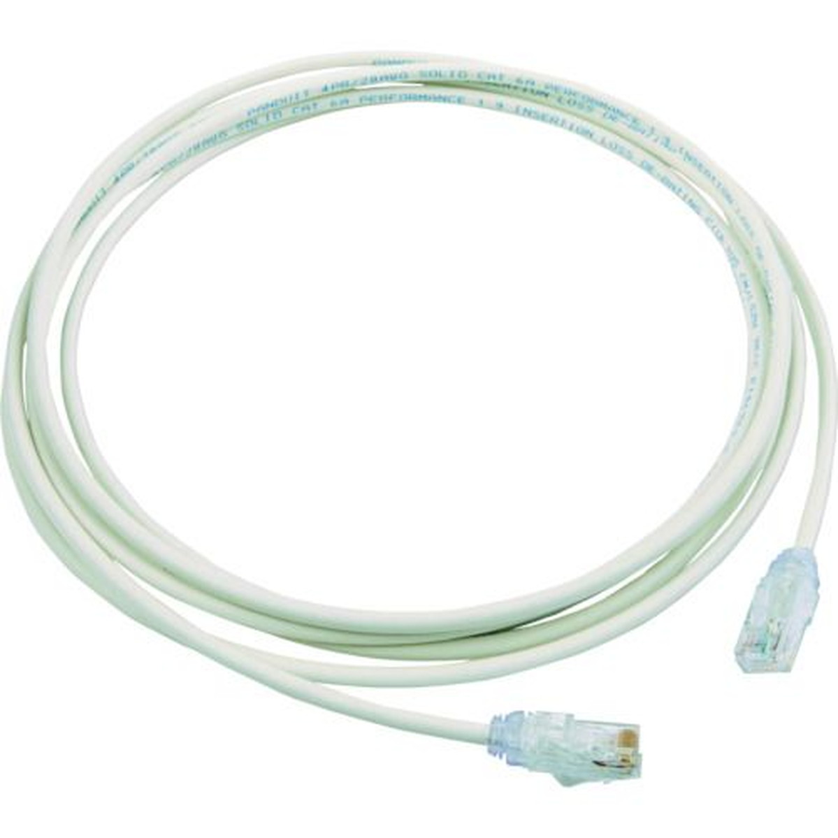 【期間限定!対象商品P2～20倍】 ＰＡＮＤＵＩＴ　カテゴリ６Ａ細径パッチコード　３ｍ　オフホワイト　ＵＴＰ２８Ｘ３Ｍ　1本 (UTP28X3M)