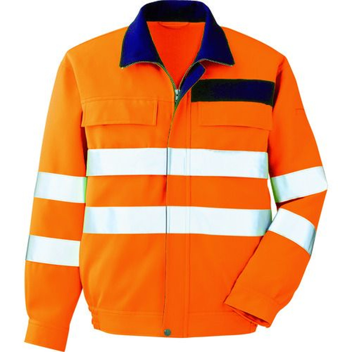 【SS押さえる 38万商いもの以上10%OFF】 ミドリ安全 高視認 上衣 オレンジ色 ＬＬ 1着 (VE325UELL)