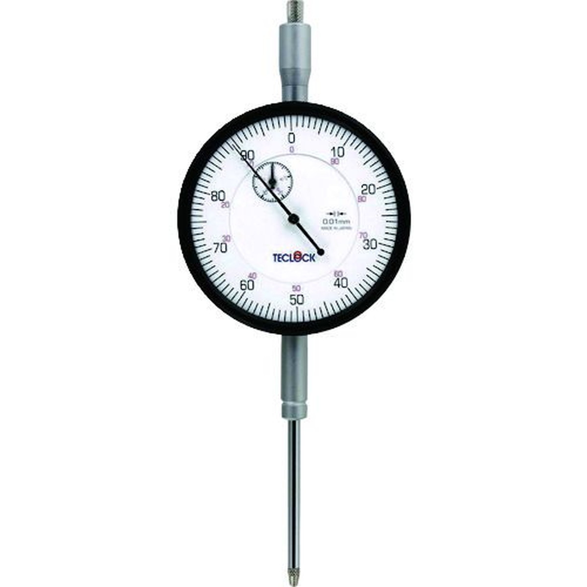 【期間限定!対象商品P2～20倍】 ＴＥＣＬＯＣＫ　大径長ダイヤルゲージ　測定範囲０～５０ｍｍ　1個 (KM155)