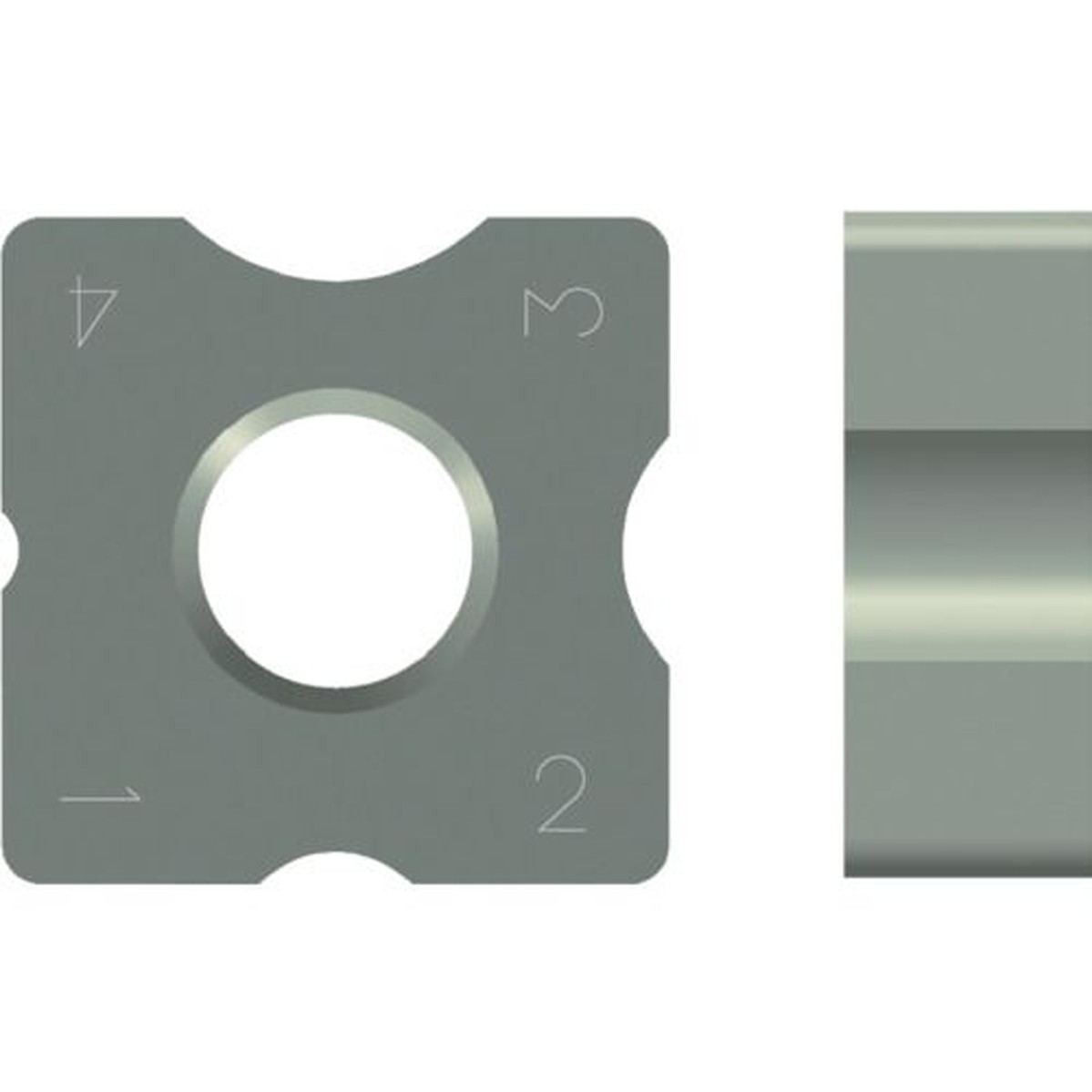 【SS制限事項 38万商いもの以上10%OFF】 富士元 Ｒ面取り用手当て サーメット １・２・３・４Ｒ ＮＫ２００１ 12個 (N43GXR8)