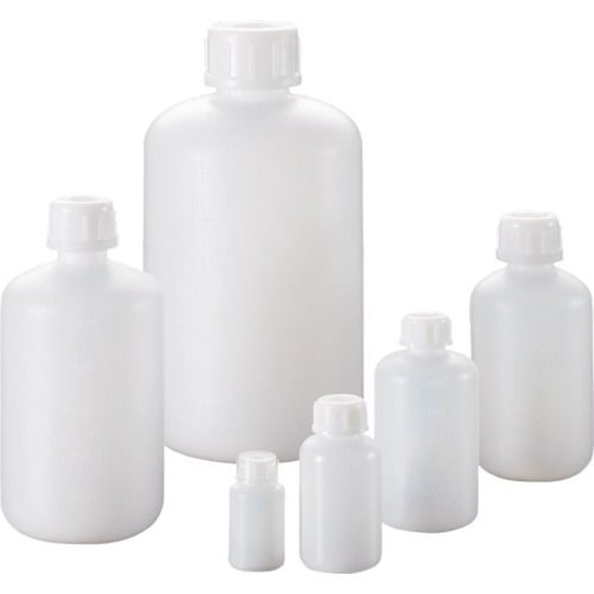 【期間限定!対象商品P2～20倍】 サンプラ　ＰＥ細口瓶　５Ｌ　（１５本入）　1箱 (02068C)