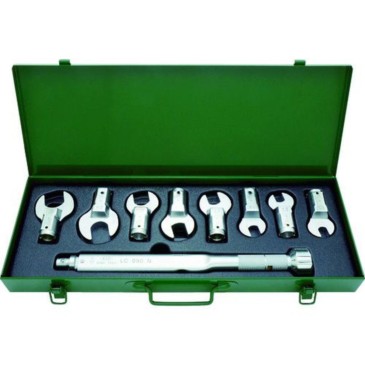 【SS制限事項 38万商いもの以上10%OFF】 ＡＳＨ トルクレンチスパナヘッドセットＬＣ０９０Ｎ＋１２－２７粍 1Ｓ (LCS3000)