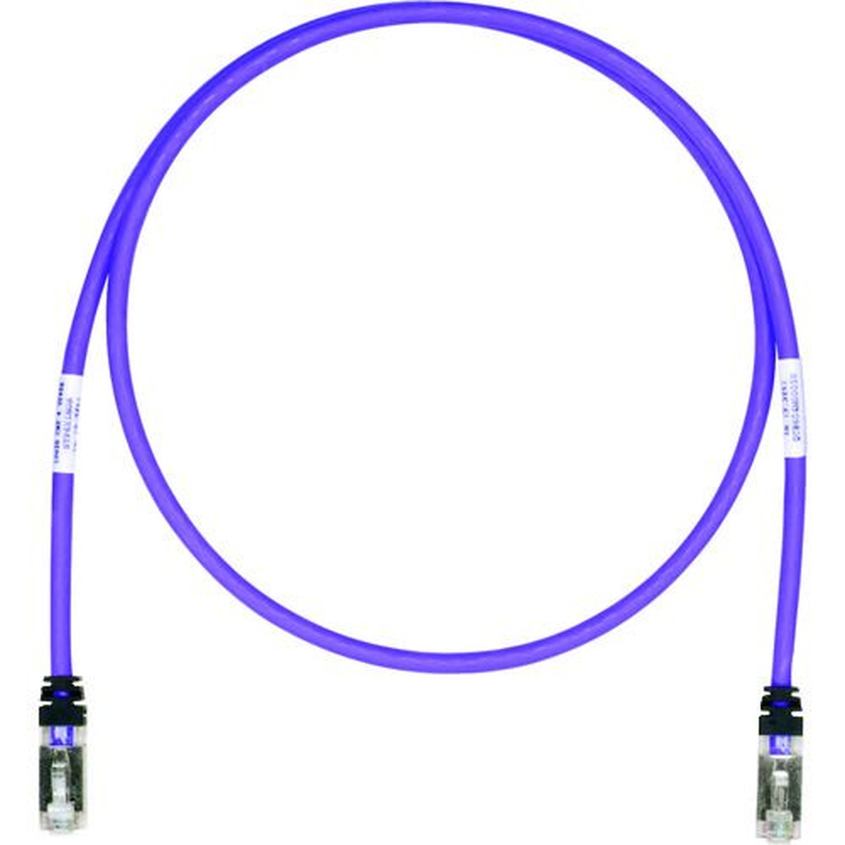 【SS押さえる 38万商いもの以上10%OFF】 ＰＡＮＤＵＩＴ ＣＡＴ６Ａ／ＣＡＴ６ 遮蔽物パッチコード １０ｍ 紫 ＳＴＰ６Ｘ１０ＭＶＬ 1本 (STP6X10MVL)