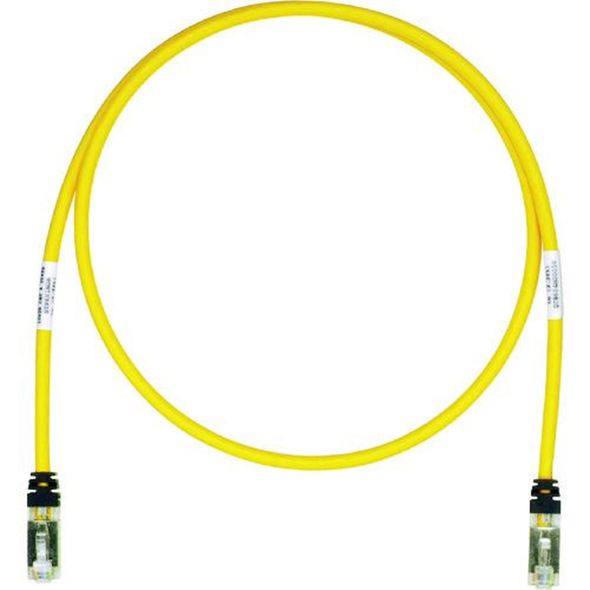 【SS押さえる 38万商いもの以上10%OFF】 ＰＡＮＤＵＩＴ ＣＡＴ６Ａ／ＣＡＴ６ 遮蔽物パッチコード １０ｍ 黄 ＳＴＰ６Ｘ１０ＭＹＬ 1本 (STP6X10MYL)