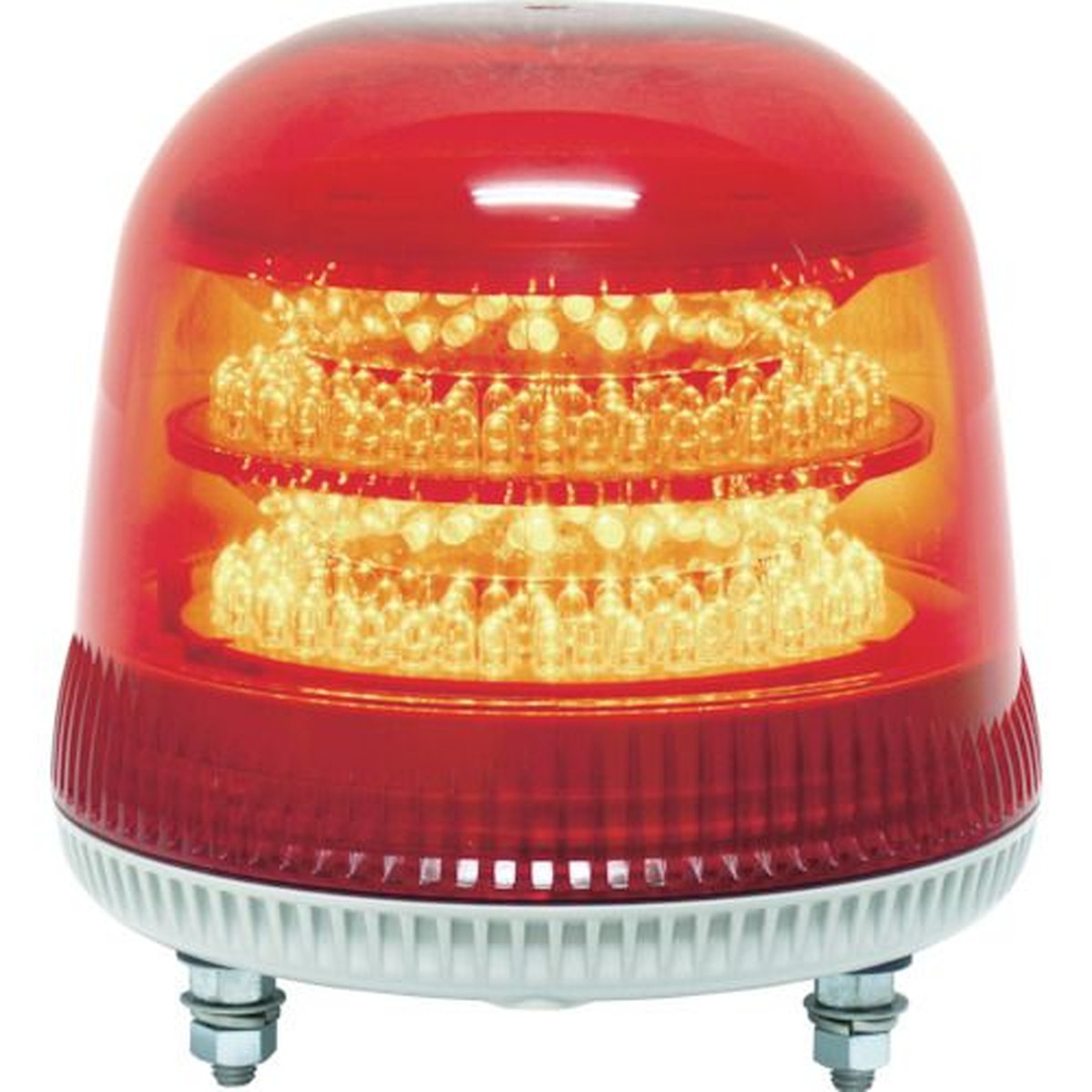 【期間限定!対象商品P2～20倍】 ＮＩＫＫＥＩ　ニコモア　ＶＬ１７Ｒ型　ＬＥＤ回転灯　１７０パイ　赤　1台 (VL17M024AR)