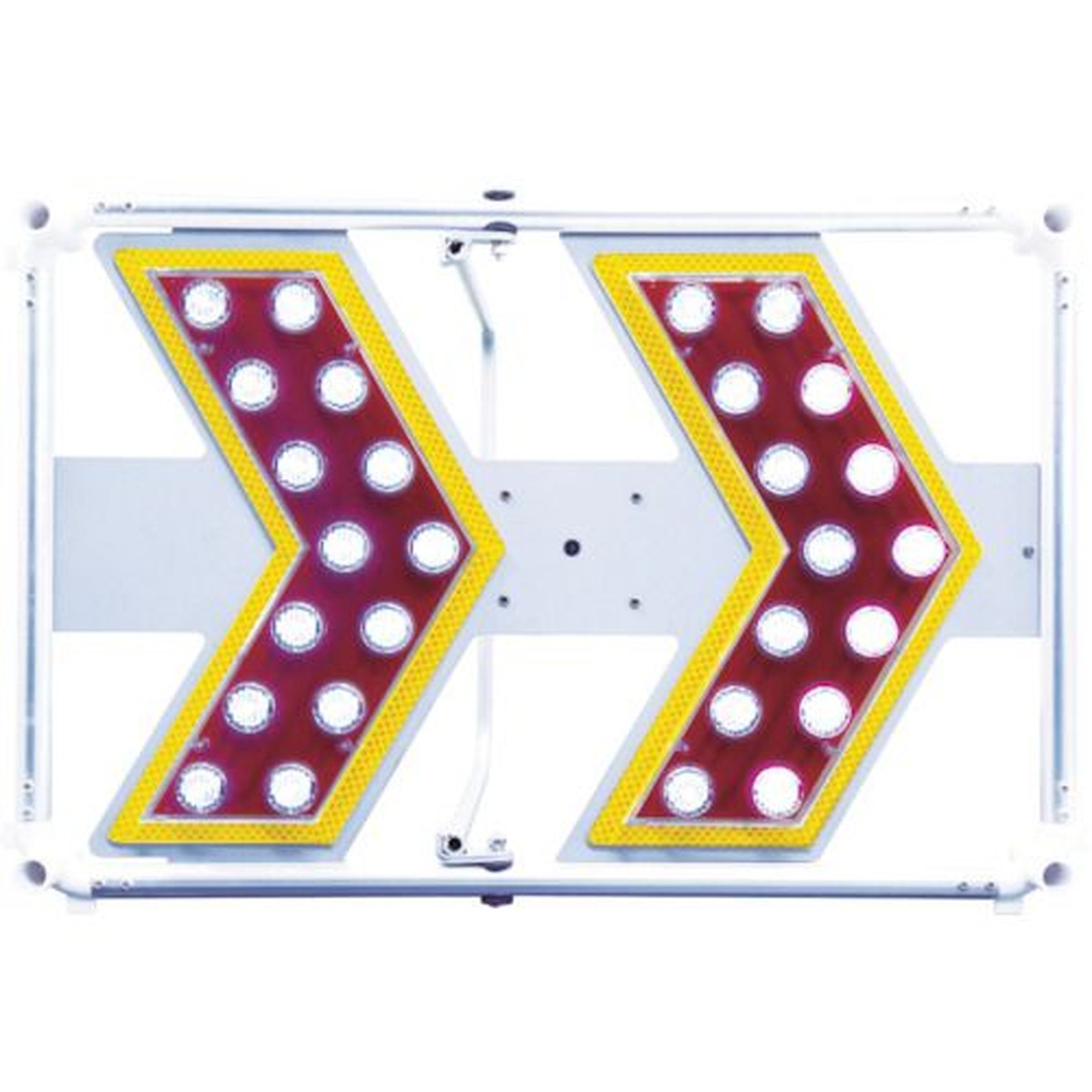 【期間限定!対象商品P2～20倍】 仙台銘板　軽量型矢印板　ＬＩＧＨＴ　Ｈ４００×Ｗ６００ｍｍ　白ＬＥＤ　1台 (3093100)