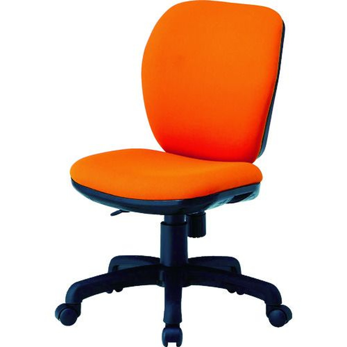 【期間限定!対象商品P2～20倍】 ＴＯＫＩＯ　オフィスチェア　肘なし　オレンジ　1脚 (FST77OR)