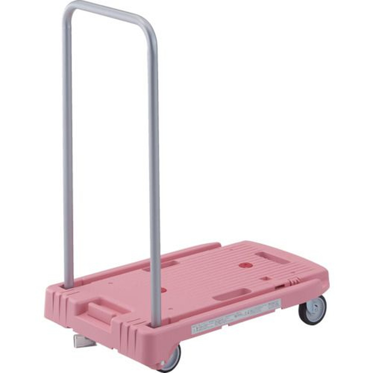 【SS押さえる 38万商いもの以上10%OFF】 ＴＲＵＳＣＯ 脂手押し車 こまわり君 省音Ｇ拷問台 ６００Ｘ３９０ サクラ色 脂ストッパー付 1台 (MP6039N2PJS)