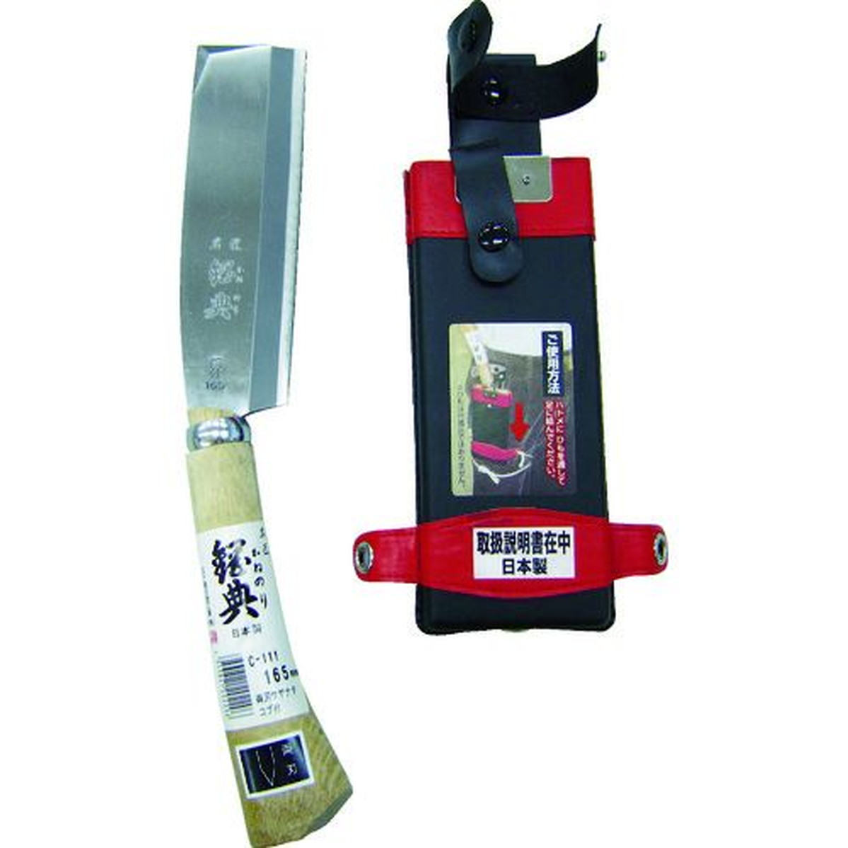 【SS押さえる 38万商いもの以上10%OFF】 鋼典 両刃サヤナタ コブ付柄 木鞘完膚なきまで荷拵え 1丁 (C111)