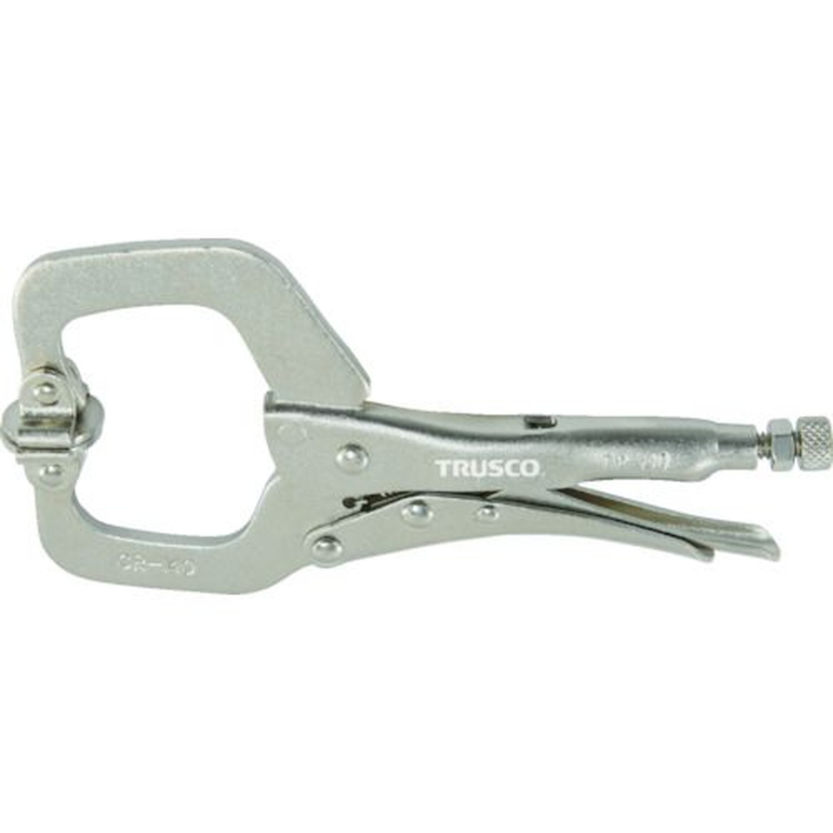 【期間限定!対象商品P2～20倍】 ＴＲＵＳＣＯ　自在金具付　Ｃ型グリッププライヤー　６１０ｍｍ　1丁 (TGPC610S)