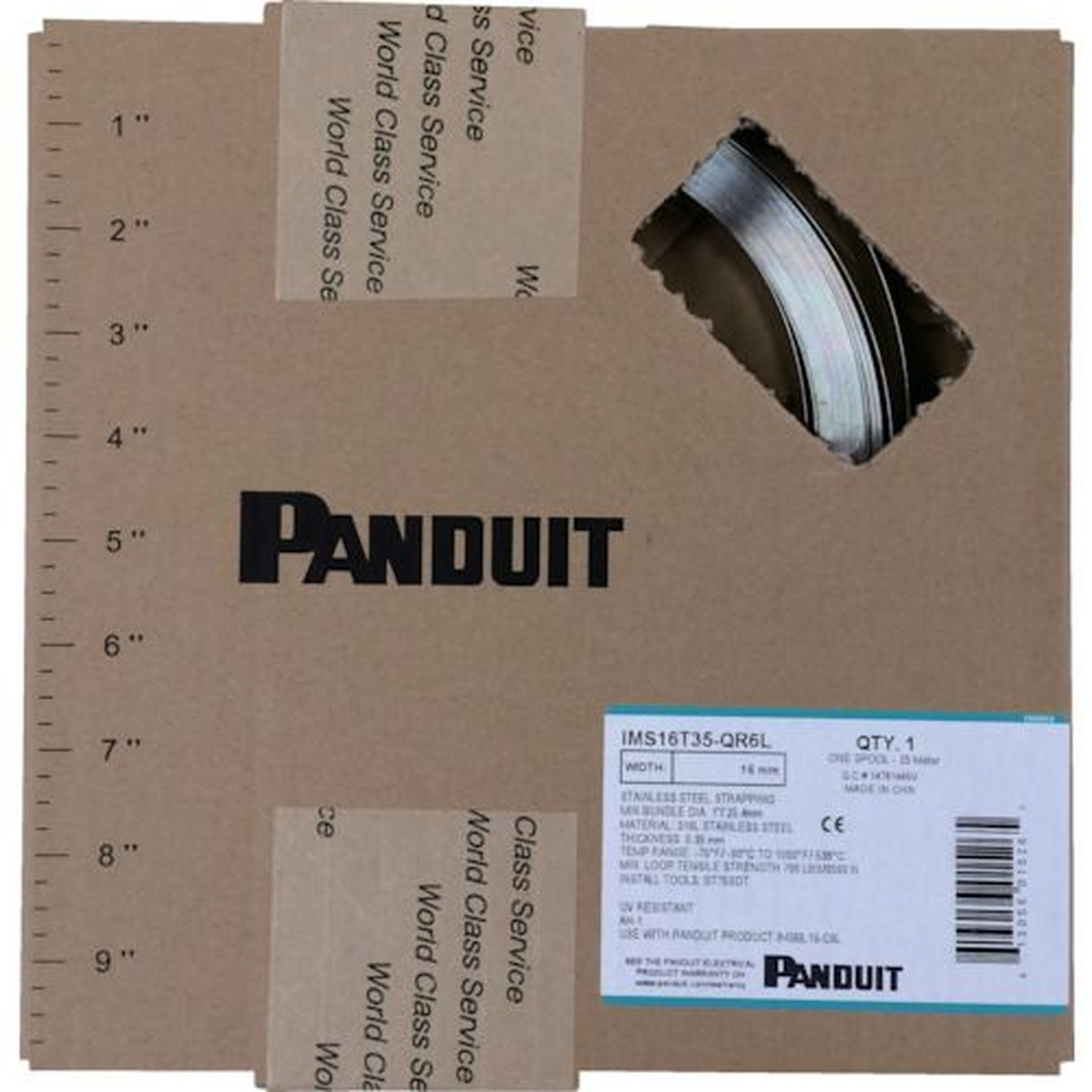 【期間限定!対象商品P2～20倍】 ＰＡＮＤＵＩＴ　長尺フルコーティングメタルバンド　Ｉシリーズ　1巻 (IMSP12T35QR6L)
