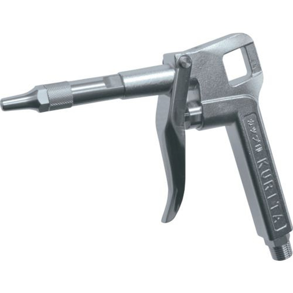 【SS制限事項 38万商いもの以上10%OFF】 ＫＵＲＩＴＡ オールステンレスエアーガン 1個 (SUSAG45)