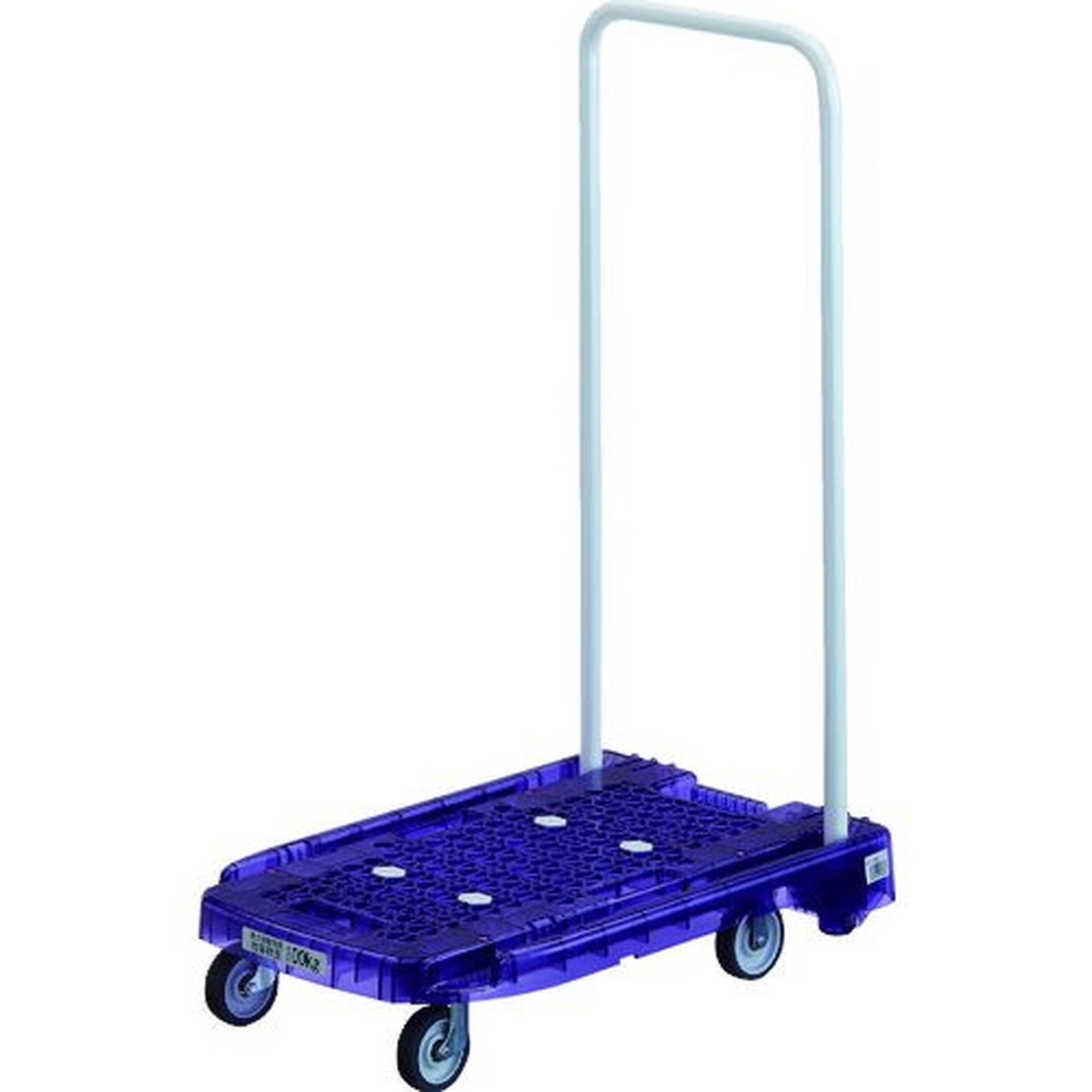 【SS押さえる 38万商いもの以上10%OFF】 ＴＲＵＳＣＯ 【売切廃番】脂手押し車 アクロキャリー ＰＣ製 省音拷問台 ６００Ｘ３９０ 相撲取り草澄み切った 1台 (AC1PCVI)