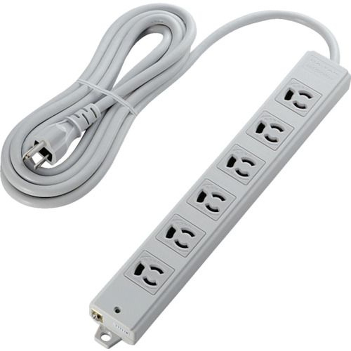 【SS押さえる 38万商いもの以上10%OFF】 ＥＬＥＣＯＭ 工事用水道栓 ＥＵＲｏＨＳ申し付ける判定基準 抜け止 ３Ｐ 磁石 ６個口 ３．０ｍ 薄墨色 1個 (TWRM3630LGRS)