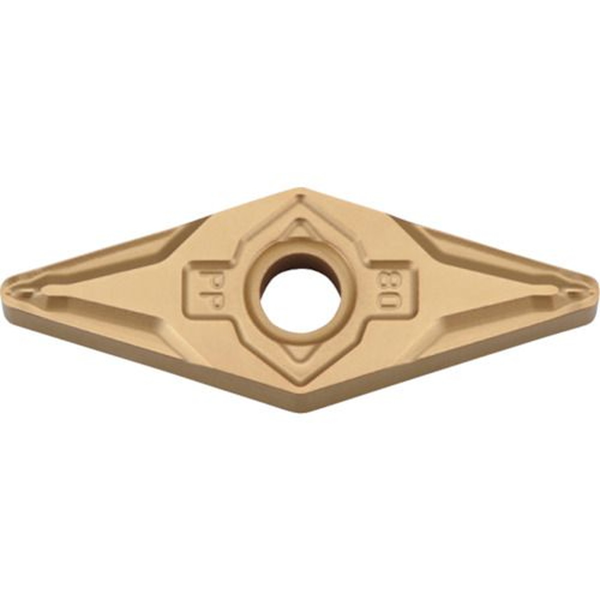 【期間限定!対象商品P2～20倍】 京セラ　旋削加工用チップ　ＰＶＤサーメット　ＰＶ７１０　10個 (VNMG160404PP)