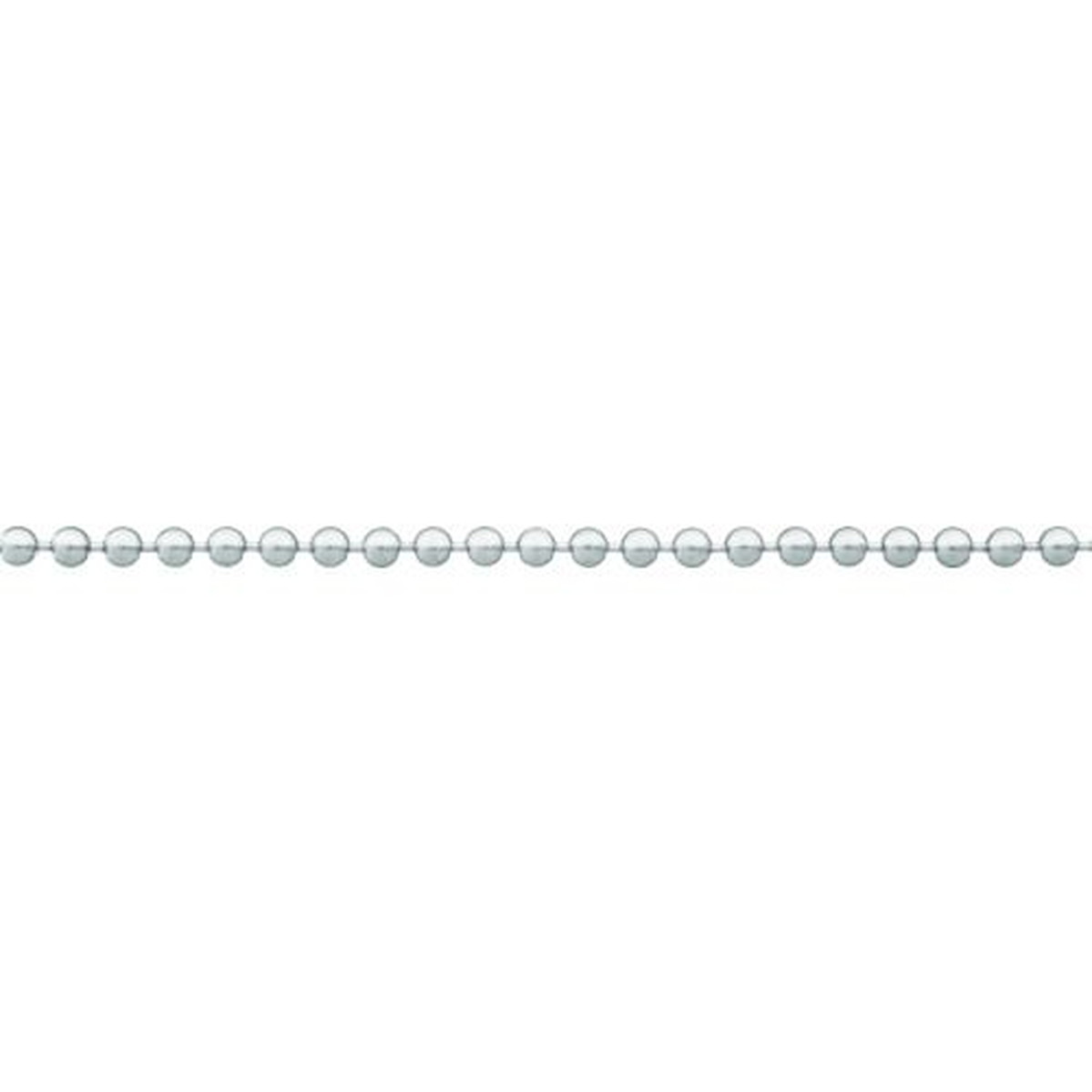 【期間限定!対象商品P2～20倍】 ニッサチェイン　真ちゅうクロームボールチェイン　４．０ｍｍ×３０ｍ　1本 (BB1040)