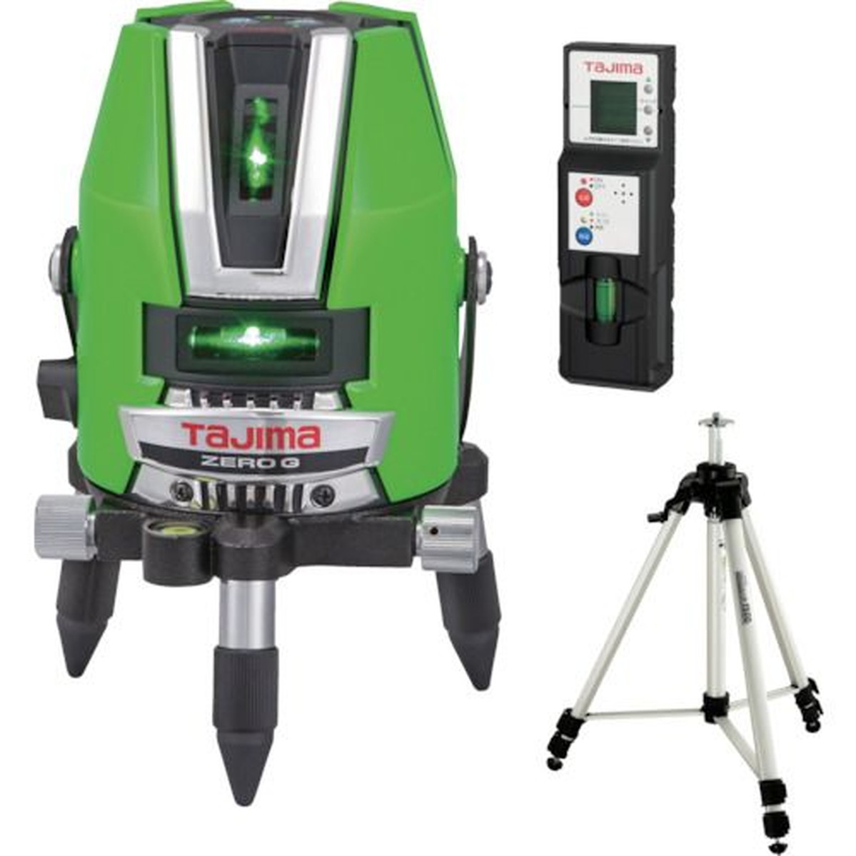 【SS制限事項 38万商いもの以上10%OFF】 タジマ ゼロジ―ＫＪＹ 受光器・三脚架仕掛ける 1Ｓ (ZEROGKJYSET)