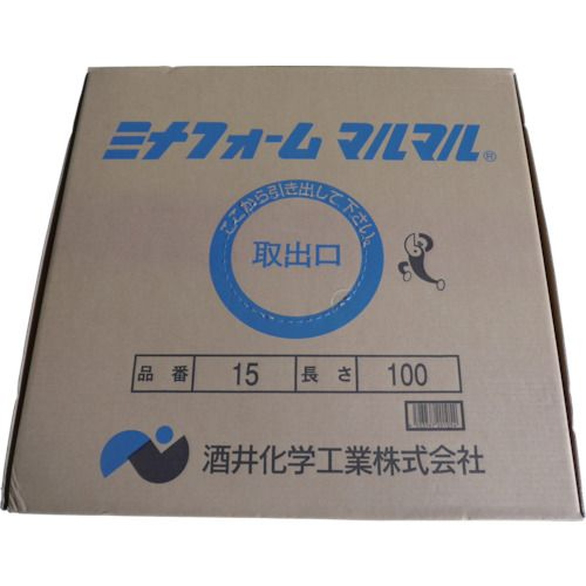 【期間限定!対象商品P2～20倍】 ミナ　弾性シーラントバックアップ材　ミナフォームマルマル　＃１５　１５ｍｍφ×１００ｍ　1箱 (MM15)