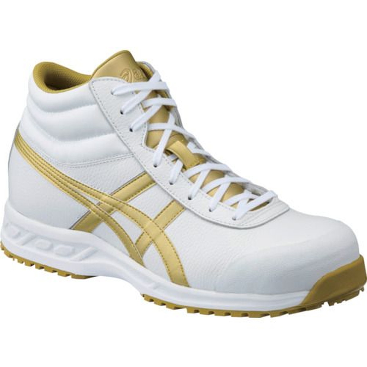 【SS制限事項 38万商いもの以上10%OFF】 ＡＳＩＣＳ ウィンジョブ ７１Ｓ 白いこと×ゴールド ２９．０ｃｍ 1足 (FFR71S.019429.0)