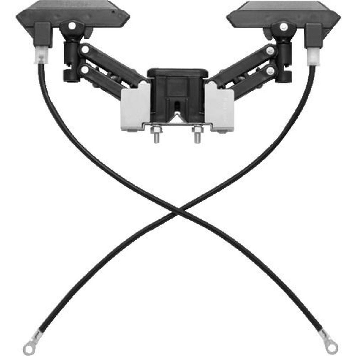 【継続期間押さえる!客体商いものP2～20倍】 Ｐａｎａｓｏｎｉｃ 集電腕 平型繋ぎ合わせる端子付 タンデム型 一本調子用 定格：１Ｐ６００Ｖ２０Ａ×２ 1個 (DH56942K1)