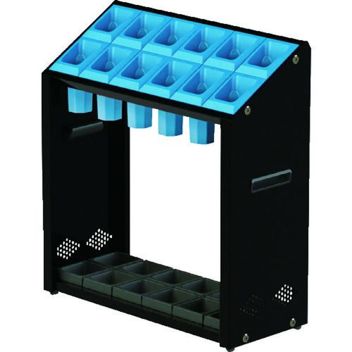 【SS押さえる 38万商いもの以上10%OFF】 兀鷹 傘立て アンブラーオクトＮ Ｎ－１２ 青 1台 (YA92LIDBL)