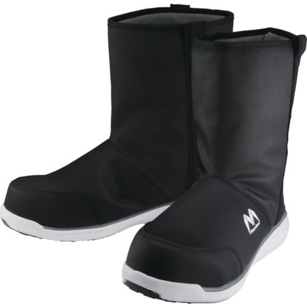 驚きの安さ 丸五 マンダムセーフティーｈｉｇｈ ３７０ ブラック ホワイト ２８