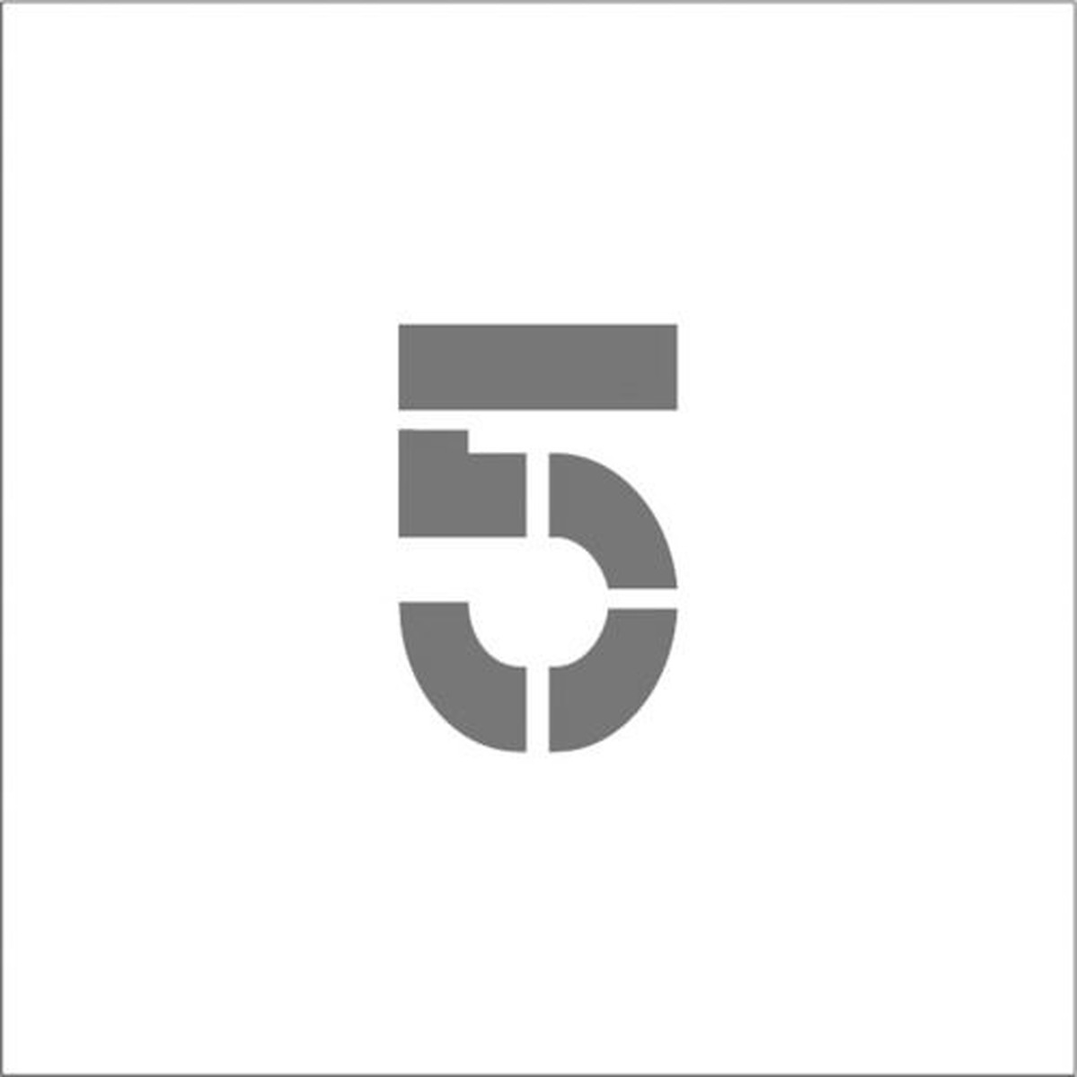 【期間限定!対象商品P2～20倍】 ＩＭ　ステンシル　マグネット　５　文字サイズ１００×６５ｍｍ　1枚 (ASTM510065)
