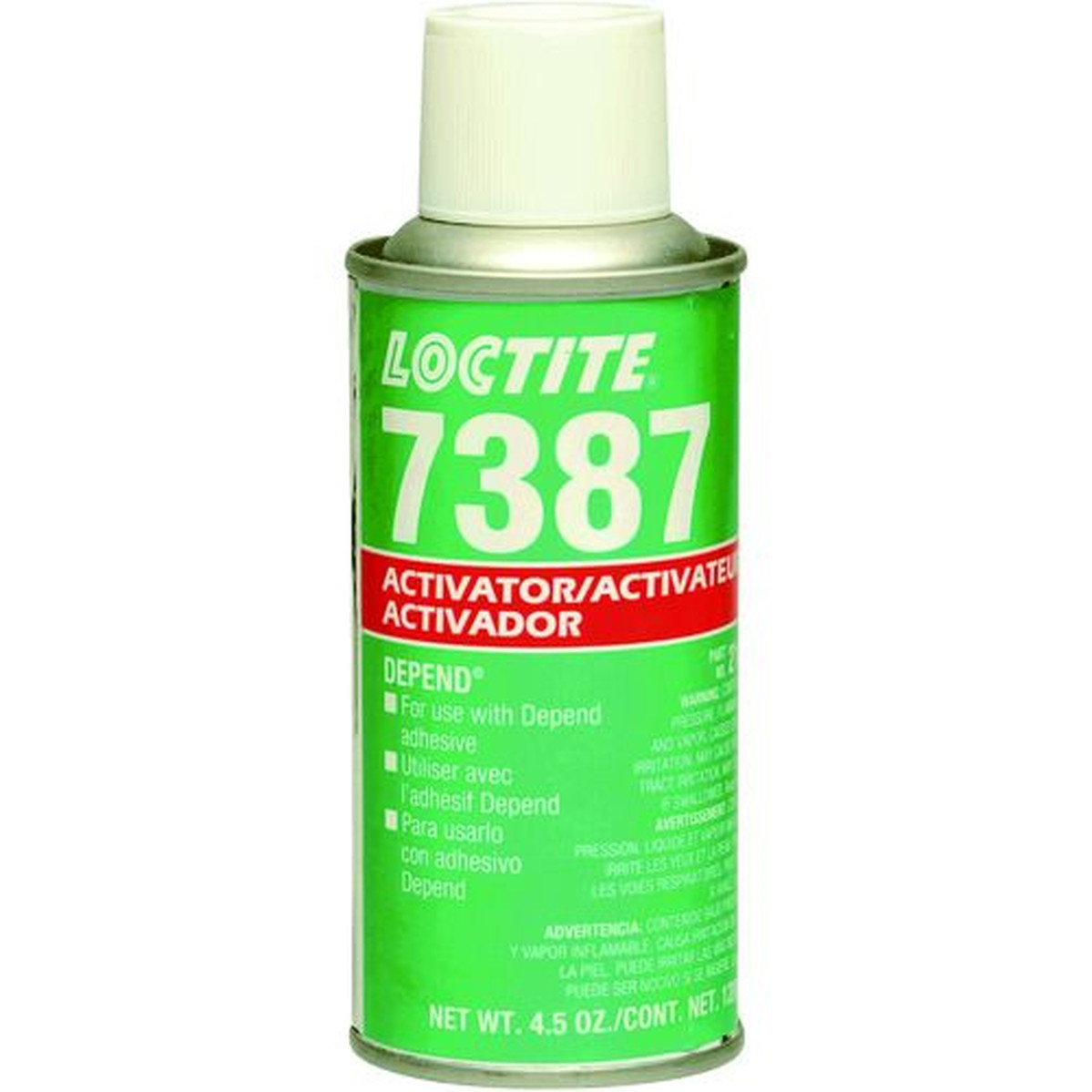【期間限定!対象商品P2～20倍】 ロックタイト　アクリル接着剤用アクチベーター　ＳＦ７３８７　４．５オンス　1缶 (209714)