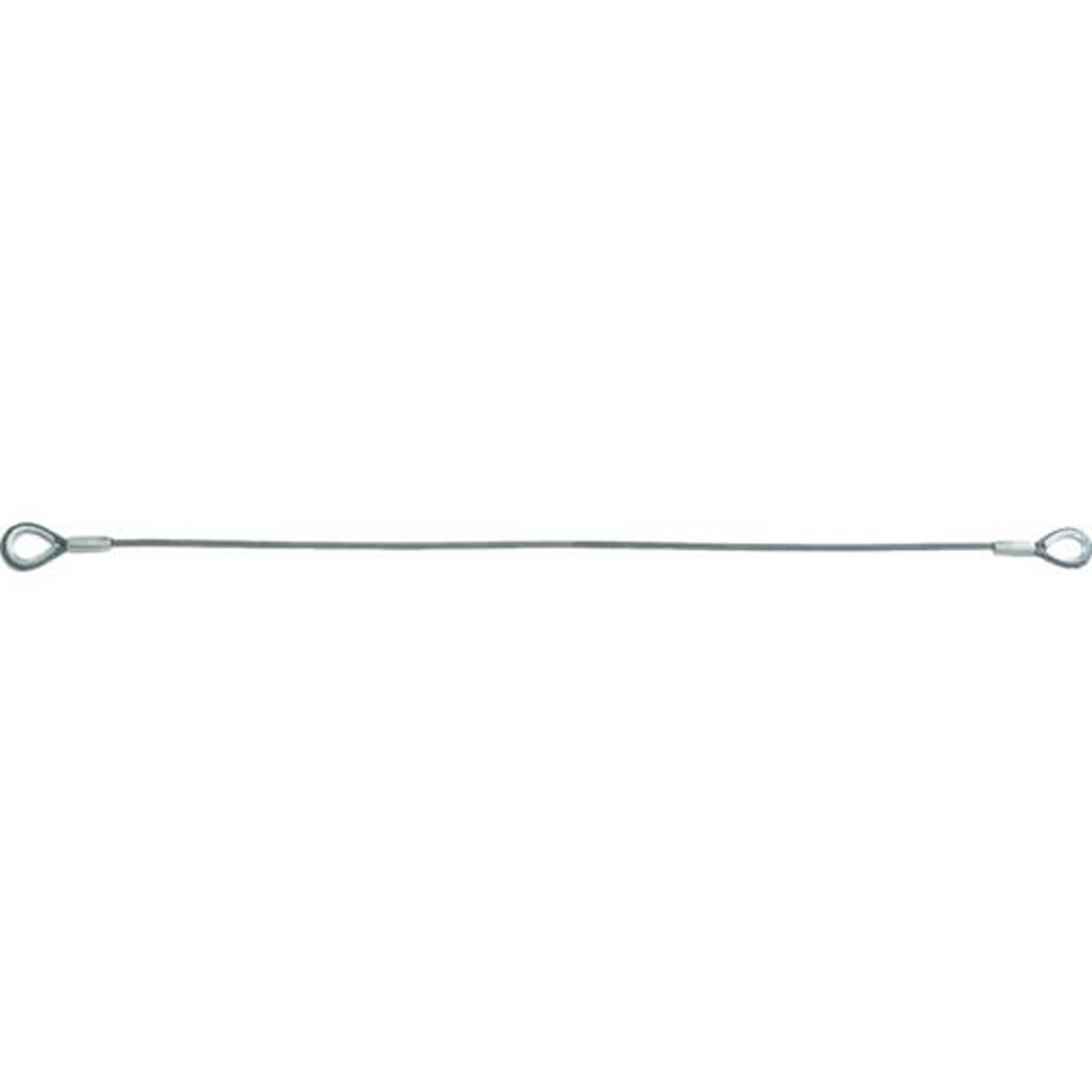 【期間限定!対象商品P2～20倍】 ＴＲＵＳＣＯ ワイヤロープスリング Ｅタイプ アルミロック １２ｍｍＸ６ｍ 1本 (TWEL12S6)