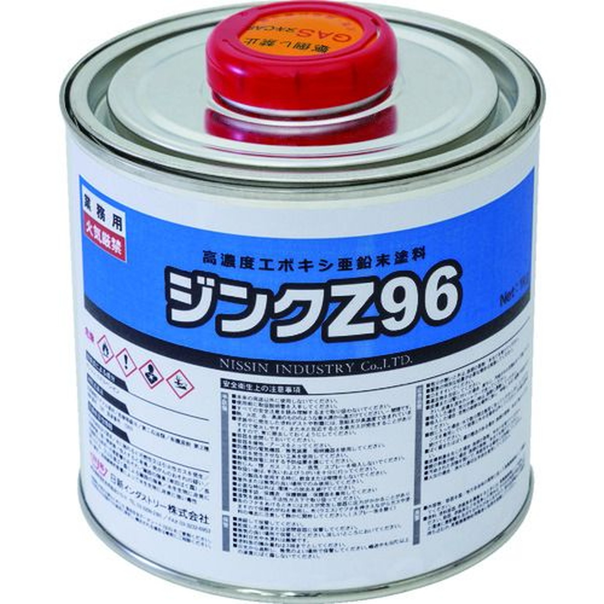 【期間限定!対象商品P2～20倍】 ＮＩＳ　ジンクＺ９６　１Ｋｇ　1缶 (ZN002)