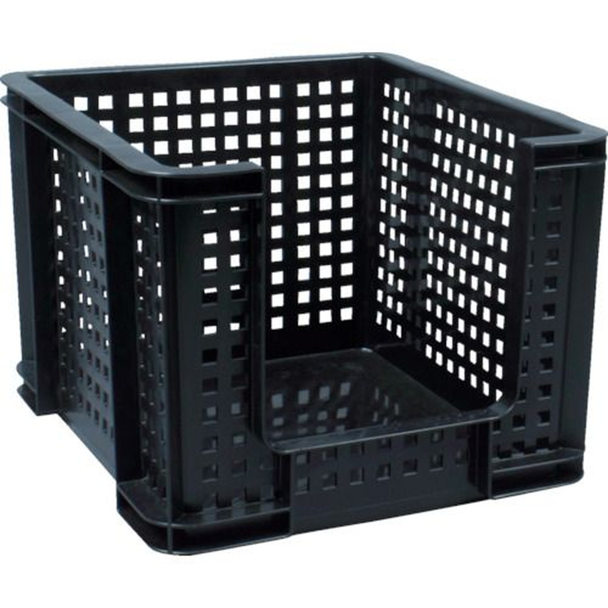 【期間限定!対象商品P2～20倍】 ＲＵＰ　メッシュコンテナ　オープンタイプ　３５Ｌ　ブラック　1個 (35OF)