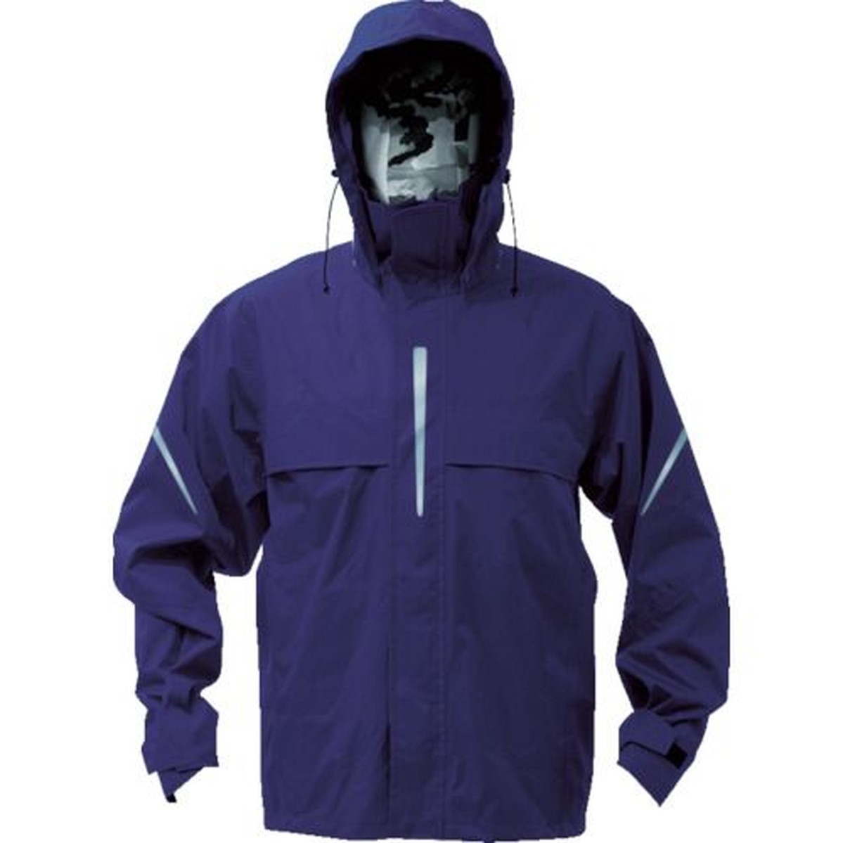 【期間限定!対象商品P2～20倍】 ＴＲＵＳＣＯ　ベンチレーション（通気口）付レインスーツ　ネイビー　ＬＬ　1着 (TRW36055LL)