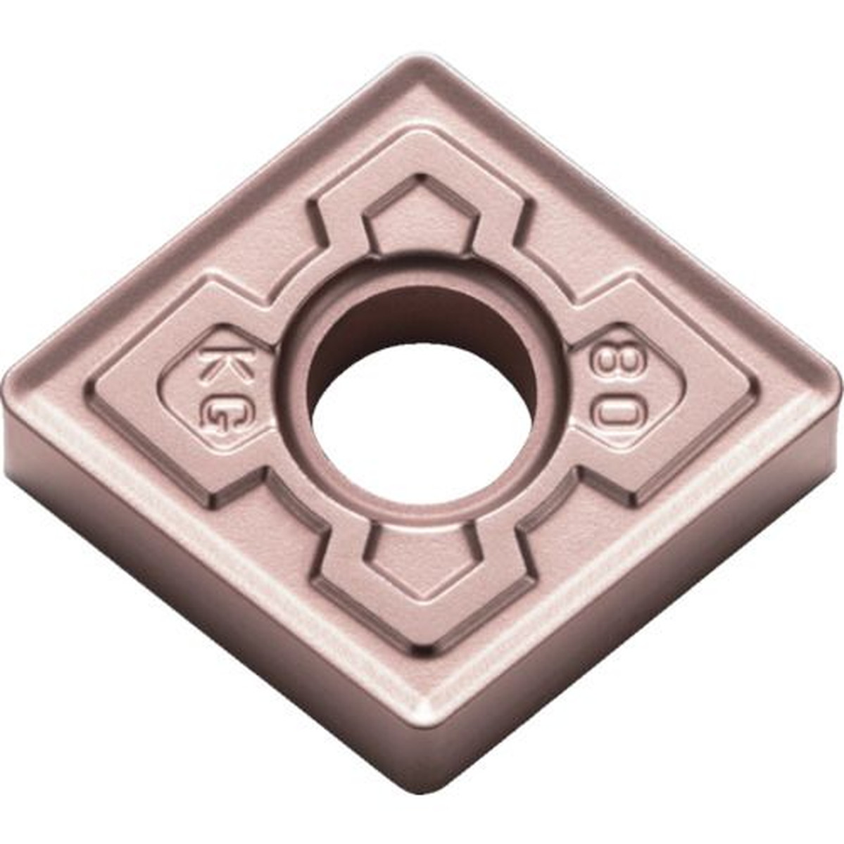 【期間限定!対象商品P2～20倍】 京セラ 旋削加工用チップ ＣＶＤコーティング ＣＡ３２０ 10個 (CNMG120412KG)