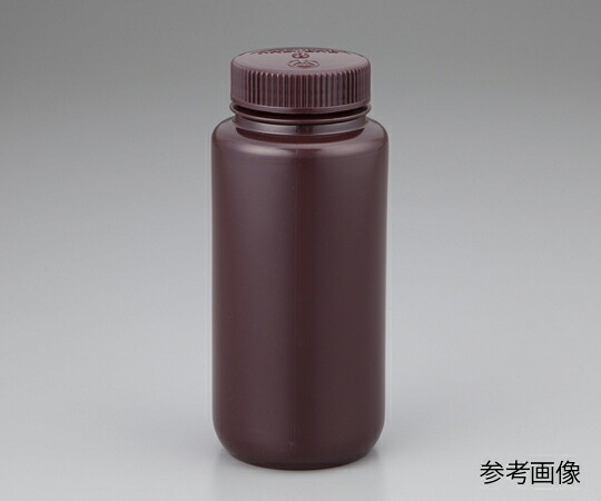 【期間限定!対象商品P2～20倍】 広口試薬ﾎﾞﾄﾙ 褐色 125mL 1袋(12本入) 2106-0004JP 1箱(1本&times;12袋入)｜福祉用具のバリューケア