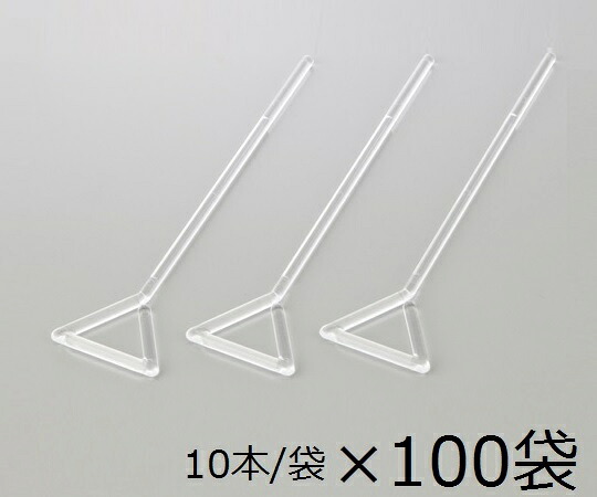 【期間限定!対象商品P2～20倍】 ｱｽﾞﾉｰﾙﾃﾞｨｽﾎﾟｺｰﾝﾗｰｼﾞ棒 1000本入 SFC-1000 1箱(10本×100袋入)