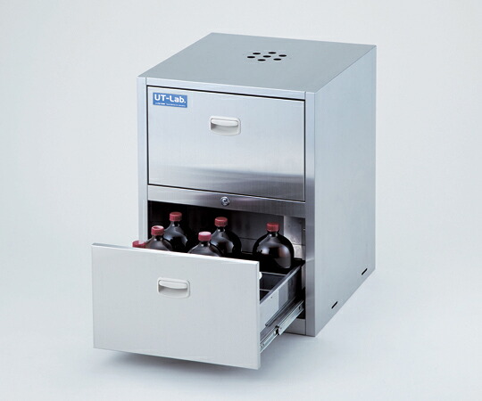 【期間限定!対象商品P2~20倍】 薬品保管ユニット(UT-Lab.) 450×500×600mm SST-UT 1個