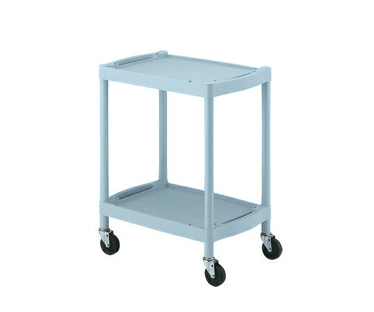 【期間限定!対象商品P2～20倍】 ﾌﾟﾗｽﾁｯｸﾜｺﾞﾝ 655&times;455&times;820mm 棚2段 Y201A 1台｜福祉用具のバリューケア