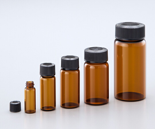 【期間限定!対象商品P2~20倍】 マイティバイアル 4mL 100本入 茶 No.01 1箱(100本入)|福祉用具のバリューケア