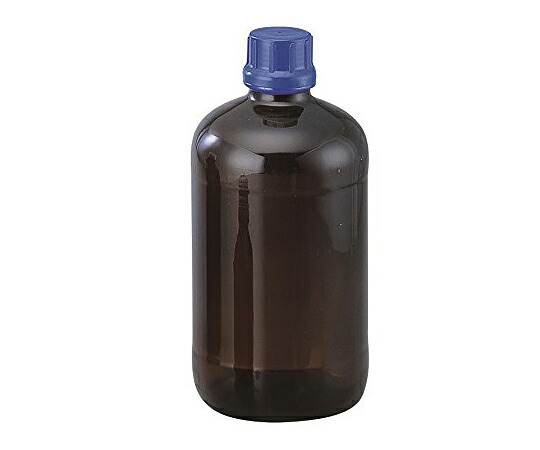 【期間限定!対象商品P2～20倍】 茶褐色ｶﾞﾗｽﾎﾞﾄﾙ(全体ｺｰﾃｨﾝｸﾞﾀｲﾌﾟ) GL-45 円形 2500mL 1671510 1本