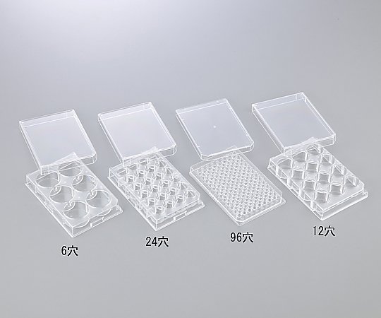 【期間限定!対象商品P2～20倍】 微生物培養用ﾌﾟﾚｰﾄ 96穴(平底) P96F09S 1箱(1枚&times;50袋入)｜福祉用具のバリューケア